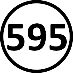 route 595 logo